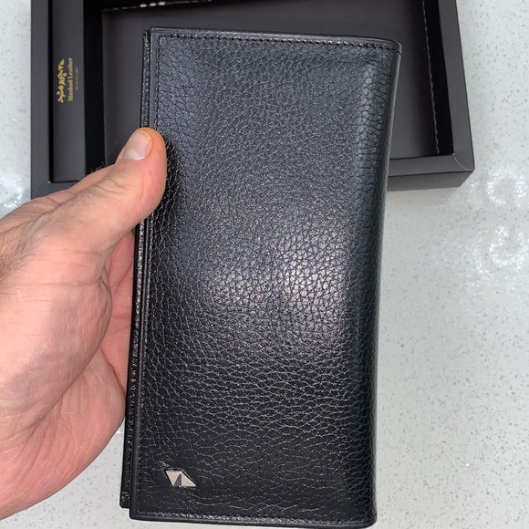 Mashhad Leather Mens or Ladies wallet with lots of slots. NWT - Picture 13 of 17